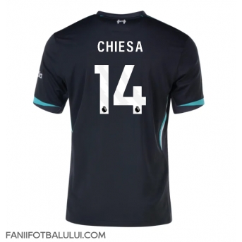 Liverpool Federico Chiesa #14 Tricou Fotbal Replică 2024-25 Barbati Deplasare